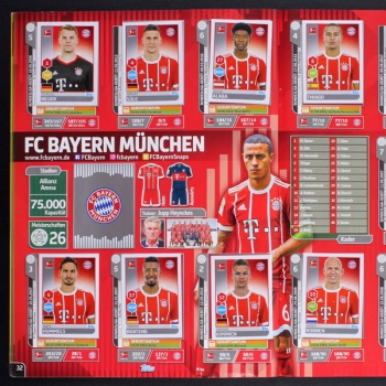 Fußball 2017 Topps sticker album complete