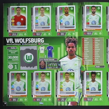 Fußball 2017 Topps sticker album complete