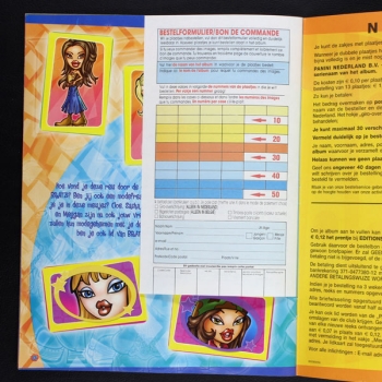 Bratz Panini Sticker Album komplett Frankreich