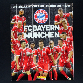 FC Bayern München 2017 Panini Sticker Album komplett