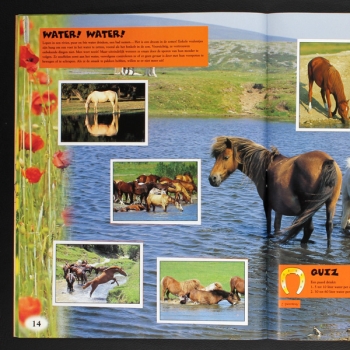 Mijn Vrienden de Paarden Panini Sticker Album komplett - NL