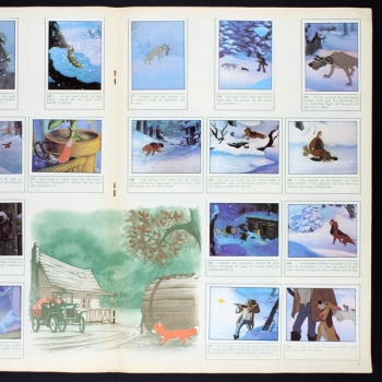 Rox et Rouky Panini Sticker Album komplett - NL