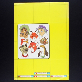 Rox et Rouky Panini Sticker Album komplett - F