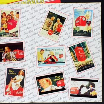 The World of Coca Cola Panini sticker album complete