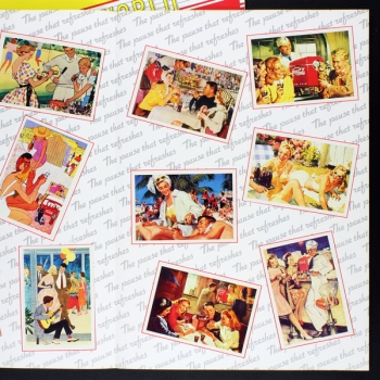 The World of Coca Cola Panini sticker album complete