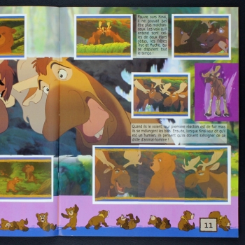 Frere des Ours Panini Sticker Album komplett - F