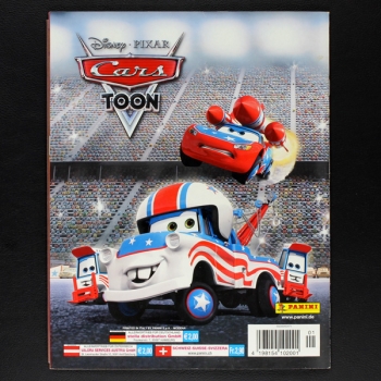 Cars Toon Panini Sticker Album komplett