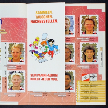 Fußball 95 Endphase Panini Sticker Album komplett