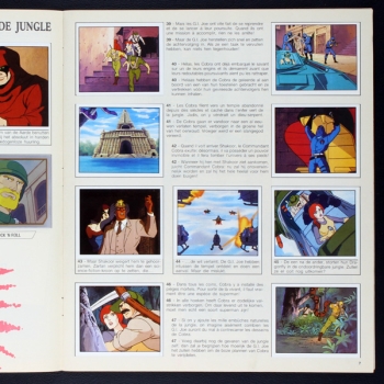 G.I. Joe  Panini sticker album complete - B