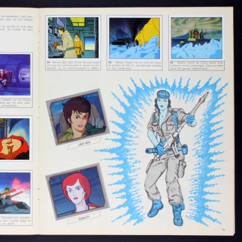 G.I. Joe  Panini sticker album complete - B