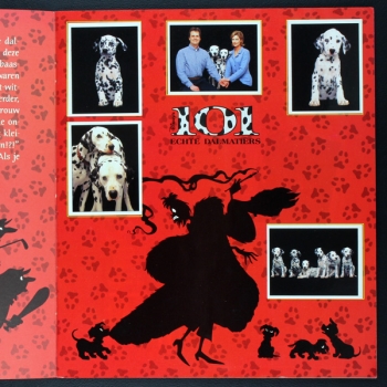 101 Echte Dalmatiers Panini sticker album complete - NL