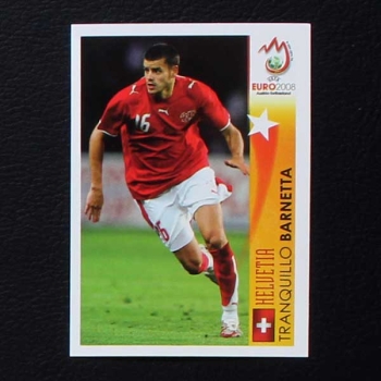 Euro 2008 Nr. 491 Panini Sticker Barnetta in Action