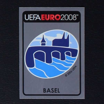 Euro 2008 Nr. 010 Panini Sticker Basel Logo