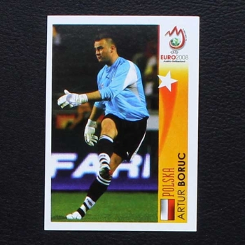 Euro 2008 No. 463 Panini sticker Boruc in Action