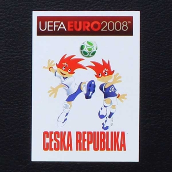 Euro 2008 Nr. 072 Panini Sticker Ceska Reblubika Maskottchen