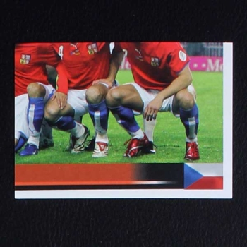 Euro 2008 No. 076 Panini sticker Ceska Republika Team 4