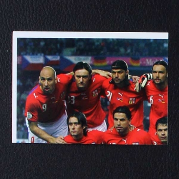 Euro 2008 Nr. 073 Panini Sticker Ceska Republika Team 1