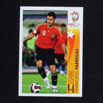 Euro 2008 No. 504 Panini sticker Fabregas in Action