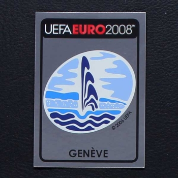 Euro 2008 Nr. 013 Panini Sticker Geneve Logo