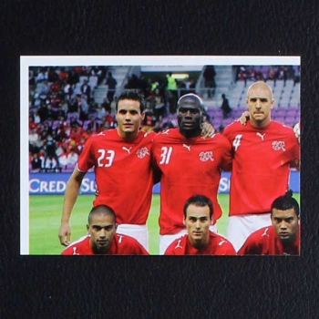 Euro 2008 No. 047 Panini sticker Helvetia Team 1