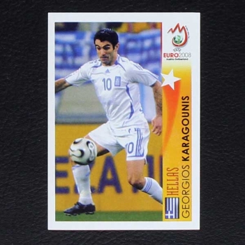 Euro 2008 No. 483 Panini sticker Karagounis in Action