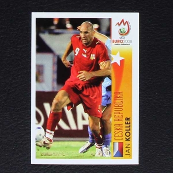 Euro 2008 Nr. 513 Panini Sticker Koller in Action