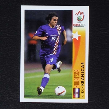 Euro 2008 Nr. 482 Panini Sticker Kranjcar in Action