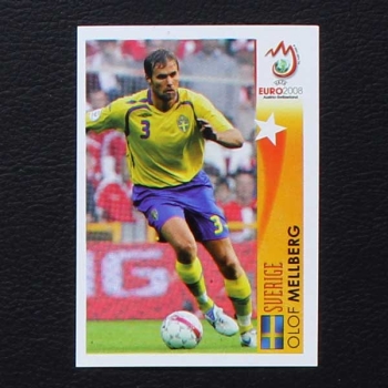 Euro 2008 No. 477 Panini sticker Mellberg in Action