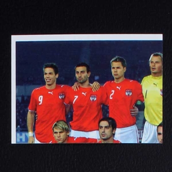 Euro 2008 No. 151 Panini sticker Österreich Team 1