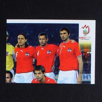 Euro 2008 No. 152 Panini sticker Österreich Team 2