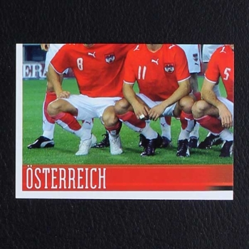 Euro 2008 No.153 Panini sticker Österreich Team 3