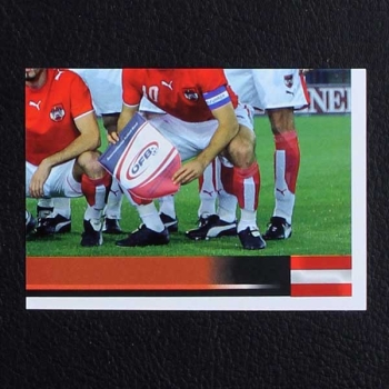 Euro 2008 No. 154 Panini sticker Österreich Team 4