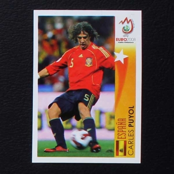 Euro 2008 No. 476 Panini sticker Puyol in Action