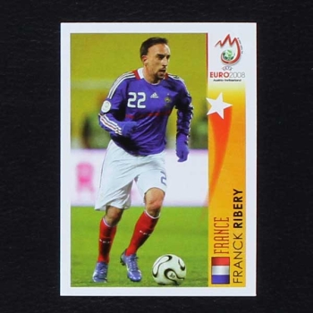Euro 2008 Nr. 502 Panini Sticker Ribery in Action