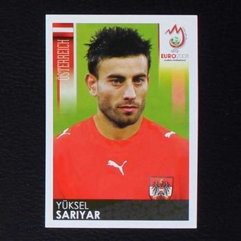 Euro 2008 No. 166 Panini sticker Sariyar