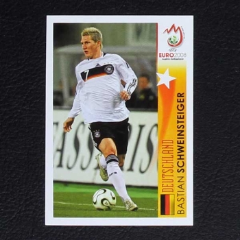 Euro 2008 No. 499 Panini sticker Schweinsteiger in Action