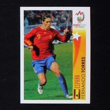 Euro 2008 Nr. 516 Panini Sticker Torres in Action