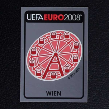 Euro 2008 Nr. 006 Panini Sticker Wien Logo