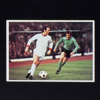 Franz Beckenbauer Bergmann Sticker Fußball 1976