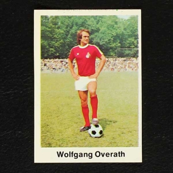 Wolfgang Overath Bergmann sticker Fußball 1976