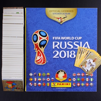 Russia 2018 Panini album complete - D Version