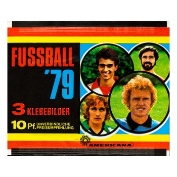 Fußball 79 Americana Sticker Tüte