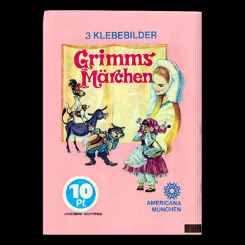 Grimms Märchen Americana Sticker Tüte