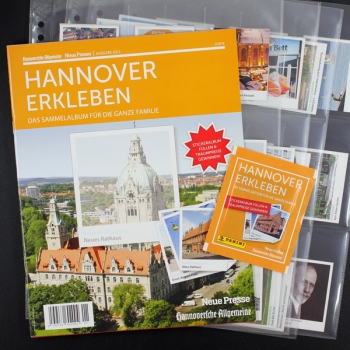 Hannover erkleben Juststickit Panini Sticker Album komplett