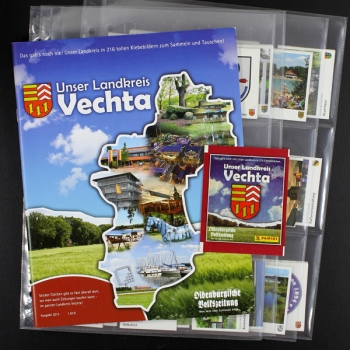 Unser Landkreis Vechta Juststickit Panini Sticker Album
