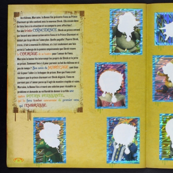 Shrek 2 Panini Sticker Album komplett - F