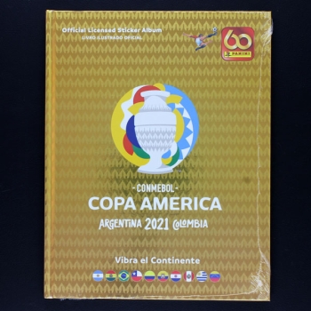 Copa America 2021 Panini Leeralbum Limitierte gold Version