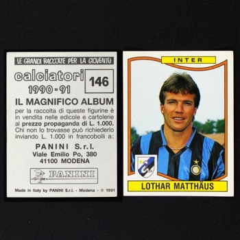 Lothar Matthäus Panini sticker