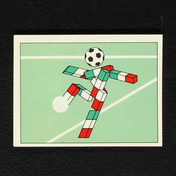 Italia 90 No. 026 Panini Sticker mascot