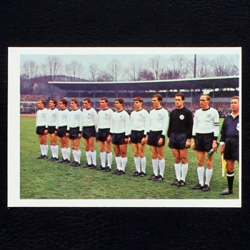 Deutsche Nationalmannschaft Bergmann Card  No. 14 - Fußball 1967